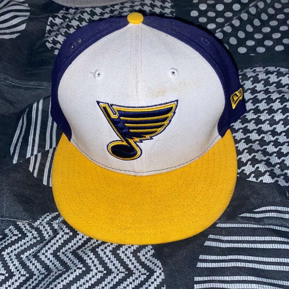 St. Louis Blues New Era Fits Flat Bill SnapBack